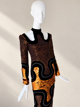 Tom Ford 2015 Runway Sequin Gown