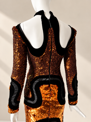 Tom Ford 2015 Runway Sequin Gown