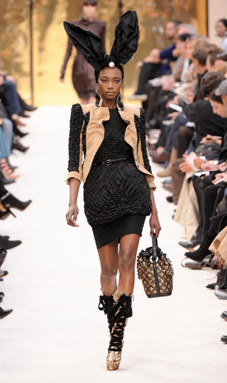 Louis Vuitton 2009 Runway Gold Boots