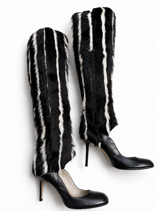 Givenchy Fur Rare Boots (39)