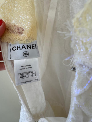 Chanel 2012 Runway Iridescent Dress
