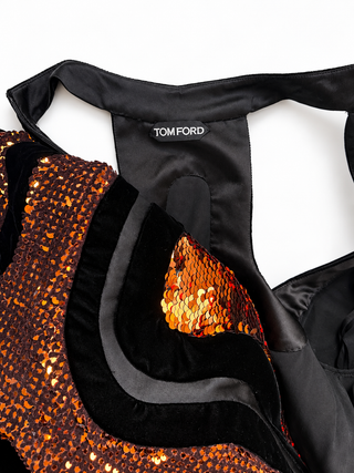 Tom Ford 2015 Runway Sequin Gown
