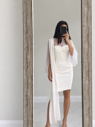 Christian Dior 1990’s Ivory Dress