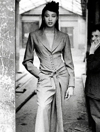 Alaia 1988 Runway Corset Dress