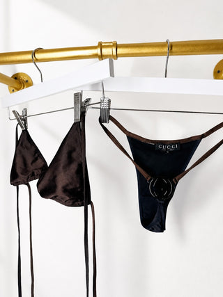 Gucci Tom Ford 1997 Ombré Runway Bikini