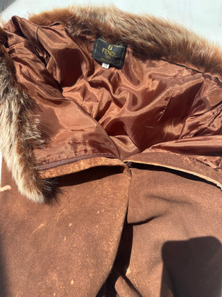 Fendi 1999 Fur Runway Pants