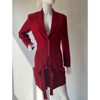 Alaia 1988 Runway Corset Dress
