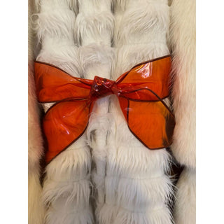 Yves Saint Laurent by Tom Ford 2003 White Fur Runway Coat