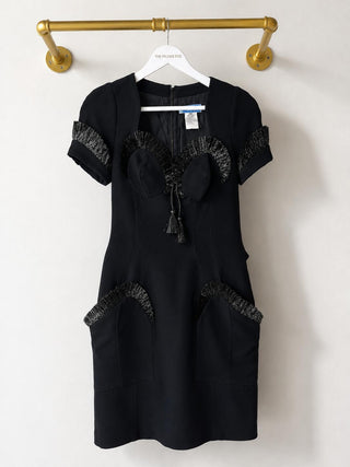Thierry Mugler S/S 1995 Runway Raffia Dress