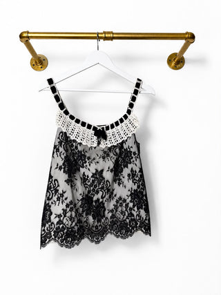 Christian Dior by John Galliano Lace Jacket and Top Set