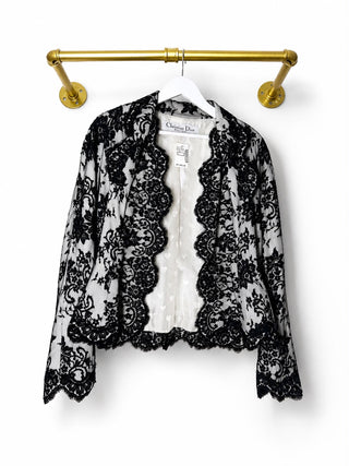 Christian Dior by John Galliano Lace Jacket and Top Set