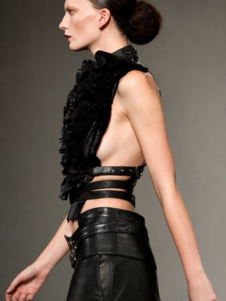 Givenchy by Riccardo Tisci’s 2011 Leather Top
