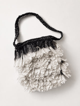 Tom Ford 2004 Feather Runway Crossbody Bag