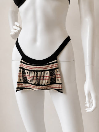 Fendi 1992 Patterned Bikini