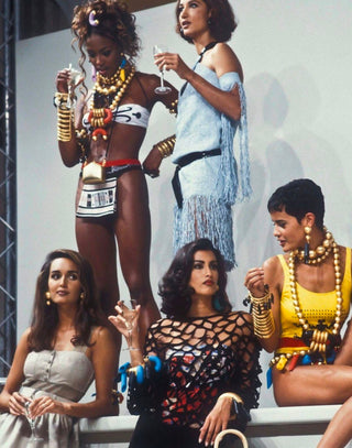 Fendi 1992 Patterned Bikini