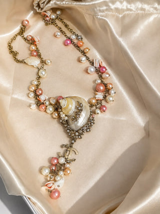 Chanel 2007 Runway Seashell Necklace