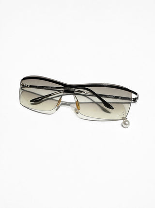 Chanel 2002 Runway Pearl Teardrop Sunglasses