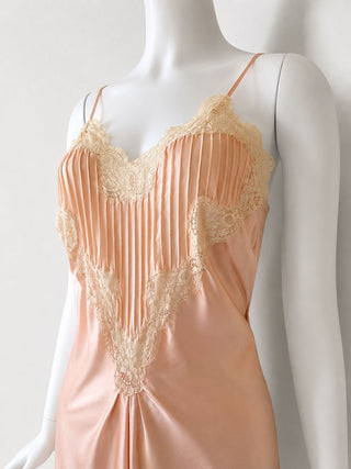 Christian Dior 1980’s Peach Lace Slip Dress