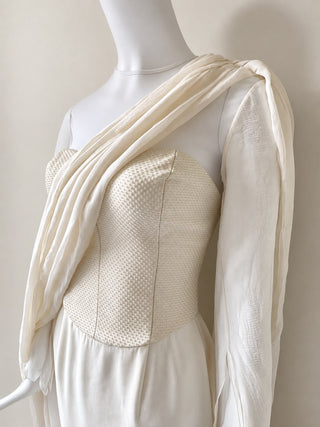 Christian Dior 1990’s Ivory Dress