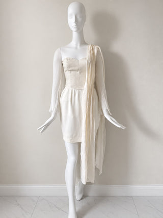 Christian Dior 1990’s Ivory Dress