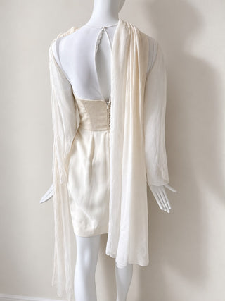 Christian Dior 1990’s Ivory Dress