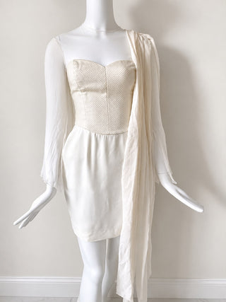 Christian Dior 1990’s Ivory Dress