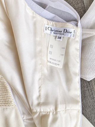 Christian Dior 1990’s Ivory Dress