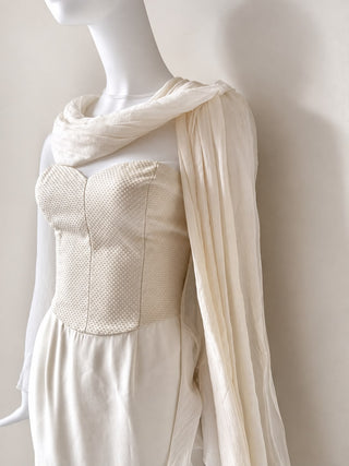 Christian Dior 1990’s Ivory Dress